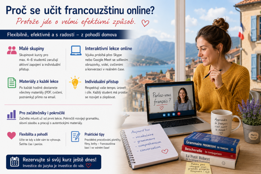 Francouzština online – efektivní způsob