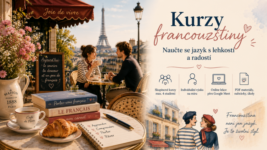 Kurzy francouzštiny mezi přáteli